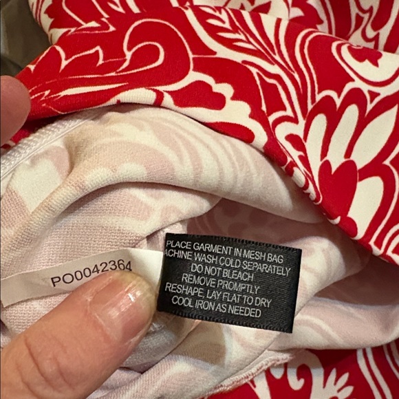 Boston Proper tank top Blouson Beyond Travel NWT XS Picnic Paisley - Picture 11 of 12